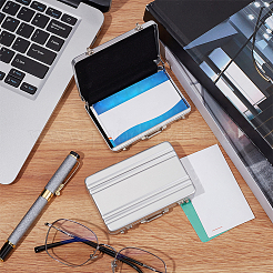 Коробка для визитных карточек из алюминиевого сплава AJEW-WH0314-32A