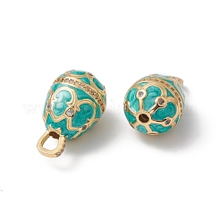 Подвески из латуни с эмалью в стойку&nbsp;KK-D087-22G