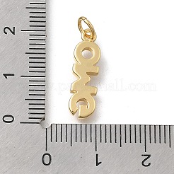 Латунные микро проложить кубического циркония подвески&nbsp;KK-D431-077G