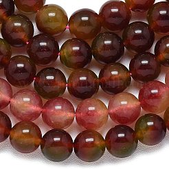 Натуральный Malaysia нефритовые бусы пряди&nbsp;G-B165-C05-12mm