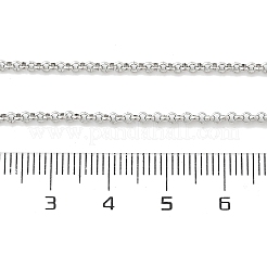 Устойчивые к потускнению модные унисекс ожерелья из нержавеющей стали 304 с крестообразными цепочками&nbsp;X-NJEW-L043A-09P