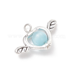 10 шт. кошачий глаз с подвесками из сплава PALLOY-JF04278