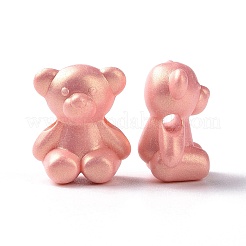 Непрозрачные акриловые блестящие бусины&nbsp;X-OACR-E010-06