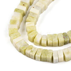 Природного нефрита нитей бисера G-T140-56