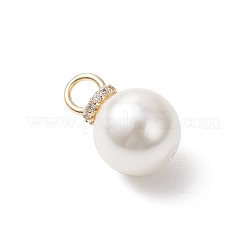 3 шт. 3 варианта круглых подвесок из перламутра&nbsp;PALLOY-JF04937