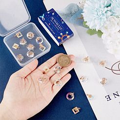 Подвески из гальванического стекла 24шт. EGLA-SC0001-12