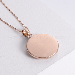 Винтажные панк-ожерелья из нержавеющей стали с подвеской в виде солнца и луны для женщин и мужчин RU3900