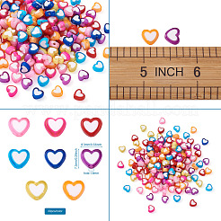 Непрозрачные акриловые бусины&nbsp;OACR-BT0001-01