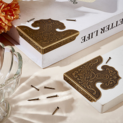 8 шт. треугольные латунные защитные уголки FIND-DR0001-53