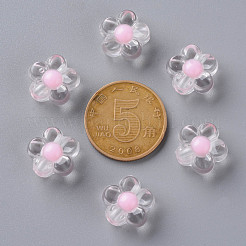 Прозрачные акриловые бусины X-TACR-S152-06A-SS2112