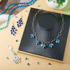 12 нить 12 цвета прозрачных стеклянных бусин&nbsp;EGLA-TA0013-24E