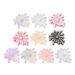 Кабошоны из светящейся непрозрачной смолы&nbsp;CRES-L045-13