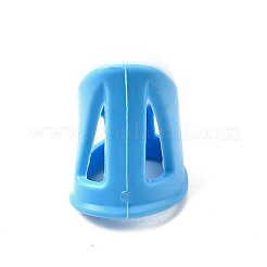 Силиконовый и пластиковый наперсток для защиты пальцев при шитье и вышивке крестиком TOOL-C012-27B-02