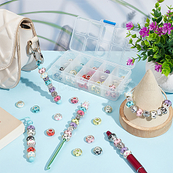 Акриловые бусины европейского стиля OPDL-NB0001-07