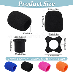 Микрофонный губчатый чехол&nbsp;AJEW-CN0004-88B