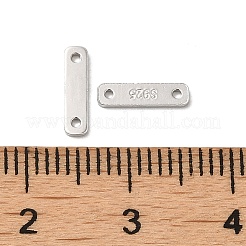 Антикоррозийные 925 стерлинговые серебряные звенья STER-D006-06P