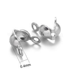 Наконечники бусин из нержавеющей стали марки 304 STAS-M213-09