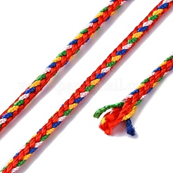 Разноцветный декоративный нейлоновый витой шнур NWIR-C005-01C