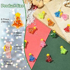 12 шт. 6-х цветные стеклянные эмалевые бусины&nbsp;LAMP-CJ0002-67