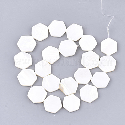 Нити бусин из пресноводных ракушек SHEL-S274-72