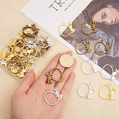 48шт 3стиля подвески из сплава на пасхальную тематику FIND-CA0008-68