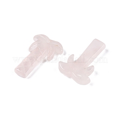 Подвески из кокосовой пальмы из натурального розового кварца&nbsp;G-N342-02I