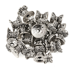 60шт 4 стиля колпачки из сплава в тибетском стиле&nbsp;FIND-TA0002-98