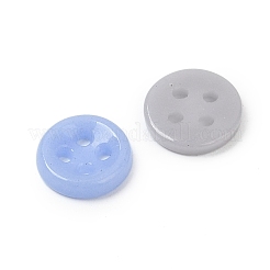 Стеклянные кнопки с 4 отверстием PORC-R010-01C