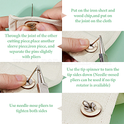 8 набор из 8 стилей деревянных и железных кукол для игрушек своими руками аксессуары&nbsp;DIY-FH0008-98