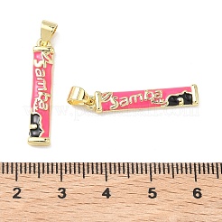 Латунь эмаль подвески&nbsp;KK-P349-12G