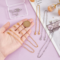 6шт латунная цепочка для бейсболки&nbsp;AJEW-GO00038