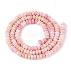 Нити из окрашенных стеклянных бусин с эффектом омбре&nbsp;GLAA-T030-07A-03