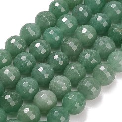 Естественный зеленый авантюрин бисер нитей&nbsp;G-C280-B20-12mm