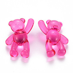 Прозрачные акриловые бусины MACR-S373-01B-906