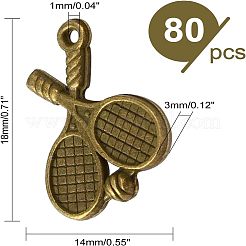 Подвески из сплава 80шт FIND-UN0001-43AB