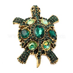 Значки на лацкан из сплава со стразами для одежды ALRI-D302-01B-AG