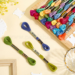 6-слойная полиэфирная нить для вышивания OCOR-CY0002-03B-04