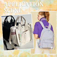 30 шт. Железные брелоки для ключей STAS-SC0009-04