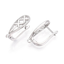 Латунная фурнитура для хооп серег KK-N267-30P