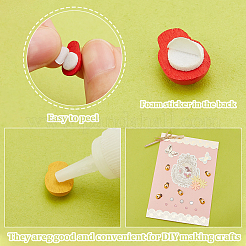 240 шт. 2 стиля натурального дерева тополя кабошоны WOOD-HY0001-20