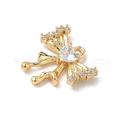 Латунные микро проложить кубического циркония подвески KK-S531-08G