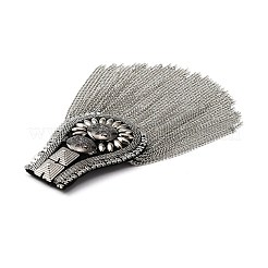 Съемные железные погоны с кисточками&nbsp;LS-FIND-WH0037-43P