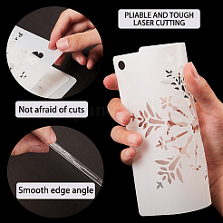 Пластиковые трафареты DIY-CP0001-29