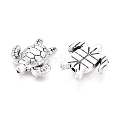 Сплавочные овальные бусины тибетского стиля  X-TIBEB-L004-031AS