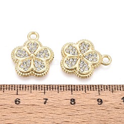 Подвески из сплава и хрусталя со стразами&nbsp;PALLOY-T095-03KCG