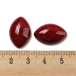 Окрашенные синтетические бирюзовые кабошоны G-B070-11