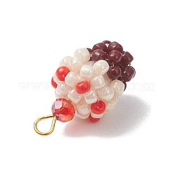 Подвески из стеклянных бусин в виде мороженого&nbsp;PALLOY-MZ01170