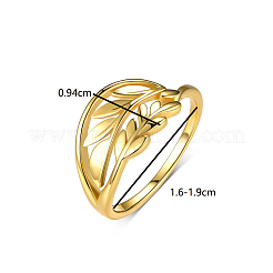 Модное серебряное листовое кольцо s925 для женщин BI1631-4
