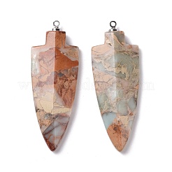 Натуральный регалит / имперская яшма / морские отложения яшмовые подвески&nbsp;G-E572-08B