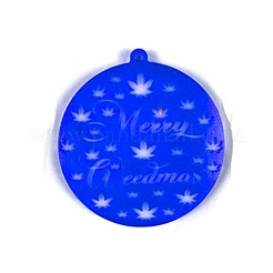 Елочный шар с подвеской в виде снежинки силиконовые Молды&nbsp;LS-DIY-K051-18